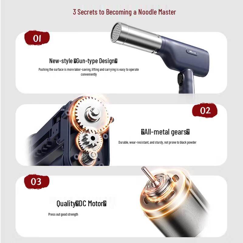 Bear Wireless Handheld Electric Noodle Maker