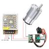 JGB37-520 DC 12V 24V Untersetzungsgetriebemotor Hohes Drehmoment Hohe Leistung 15kg 7RPM-960RPM 520 Getriebemotor Umgekehrter Motor