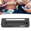 Mobile Phone Leather Case AllInclusive AntiFall Protective Cover for       Fold 1 W20(Black )