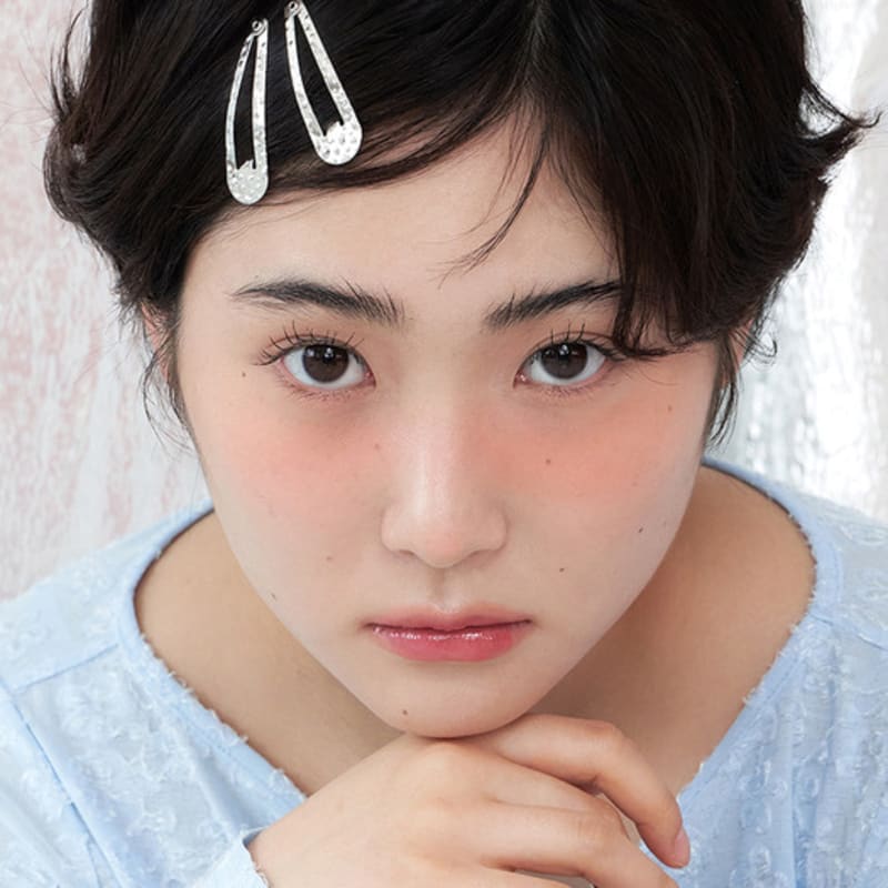 

geegee [2SET] sand hair clip - 2color GOLD