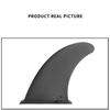 Prancha de surfe Paddleboard Snap-On Tailfin Boat Sup Slide-In Barbatanas grandes Divisor removível Leme