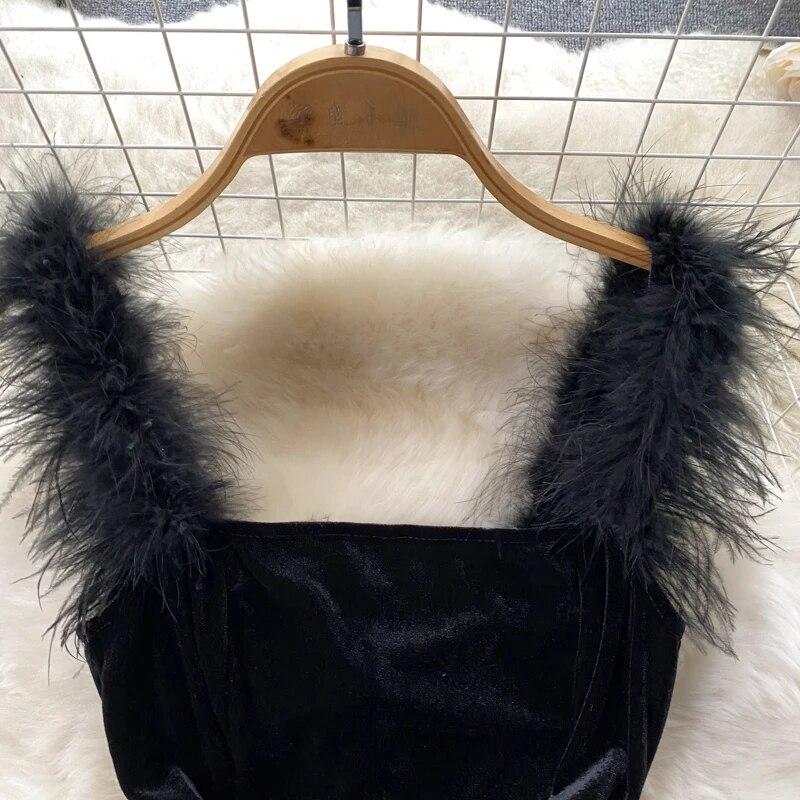 Chic Sexy Solid Split Slip Dress Sexy Off Shoulder Elegant Evening Party Robe Women Vintage Hip Wrap Ceremonial Dress