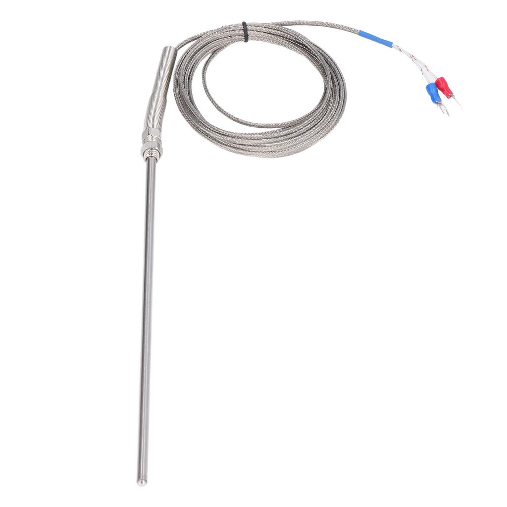 K Type Thermocouple, Stainless Steel Thermocouple Probe Easy To Use for Temperature Measurement