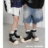 Niche Mickey Big Toe High-Top- und Low-Top-Schuhe mit dicken Sohlen – vielseitig für Sport und Freizeit