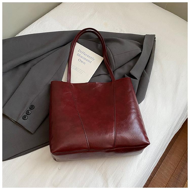 Autumn Retro Niche Underarm Bag Women's New Trendy Bag Large Capacity Shoulder Bag Fashion Bag