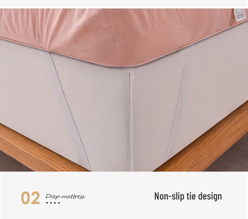 Feather Velvet Thickened Mattress Pad for Home, Bedroom, or Dormitory