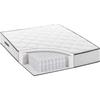 Mattress + Box Spring Set 140 X 190 Cm - Springs - 7 Zones - 27 Cm - Balanced - DEKO DREAM Relaxation