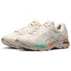 Asics Gel-Flux 4 Comfortable Versatile Fabric Synthetic Leather Low-Top Running Shoes Men sneaker White Green 1011A614-110
