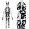 Creepy Halloween Skeleton Cosplay Outfit For Men And Women Dm0178