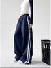 2024 Women's Trendy High Waist Wide-Leg Patchwork Lace Sweatpants