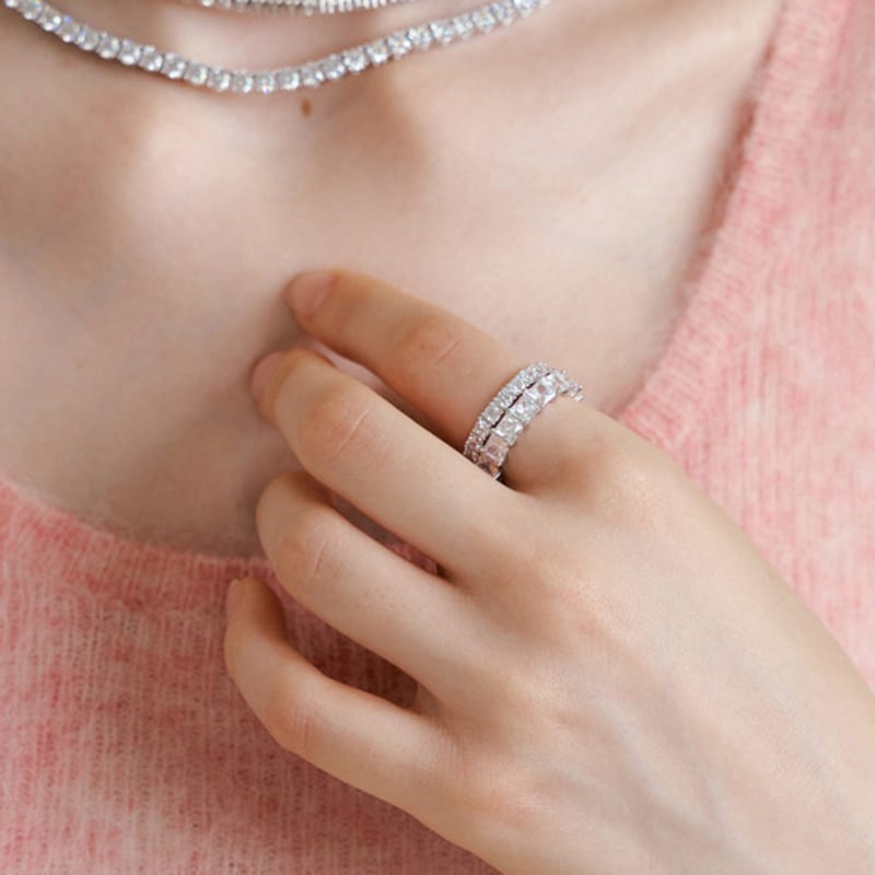 MATIAS Square glow Ring