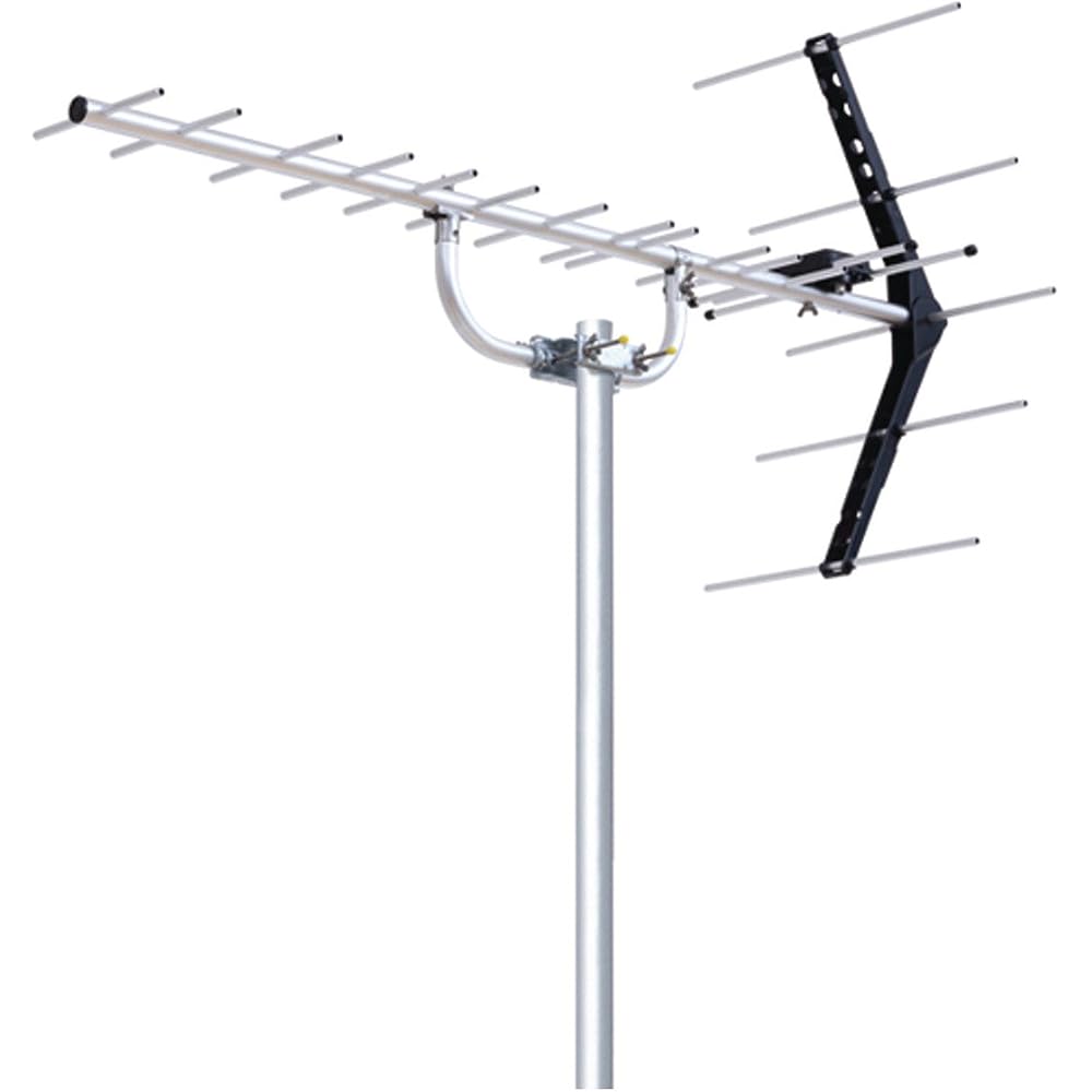 DX Antenna Yagi-type UHF Terrestrial Digital Antenna (equivalent to 14 elements), for medium field areas, hot-dip galvanized, ideal for areas with sal