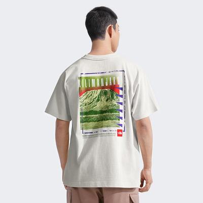Men's Printed Cotton Short-Sleeve T-Shirt