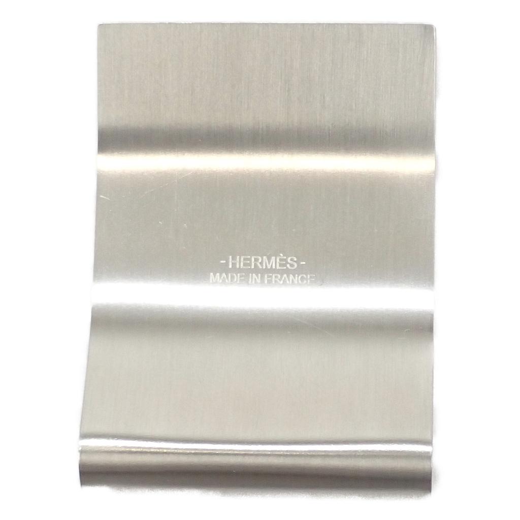 HERMES   Money clip Silver mens