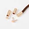 Adjustable Metal Cord Lock Clips 10Pcs High Strength Fasteners for DIY Fishing Gear Drawstrings Rope Cables