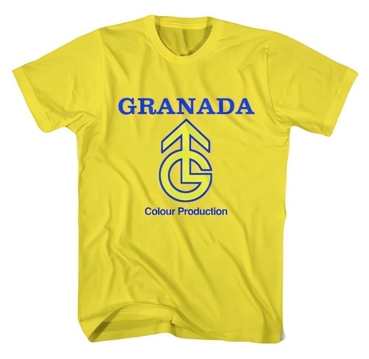 Granada TV Logo T-Shirt S жёлтый