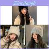 Knit Beanie Hat For Women Winter Warmth With Cute Bear Design For Casual Wear