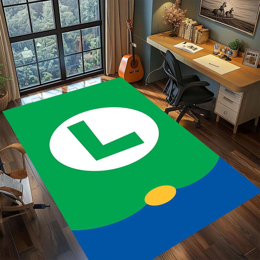 Mario anime character Carpet for Living Room Bedroom Home Decor Cool Movie Mat Play Floor Mat