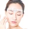 Transparent Adhesive Eyebrow Shaping Ruler - Disposable Design Tool for Permanent Makeup.