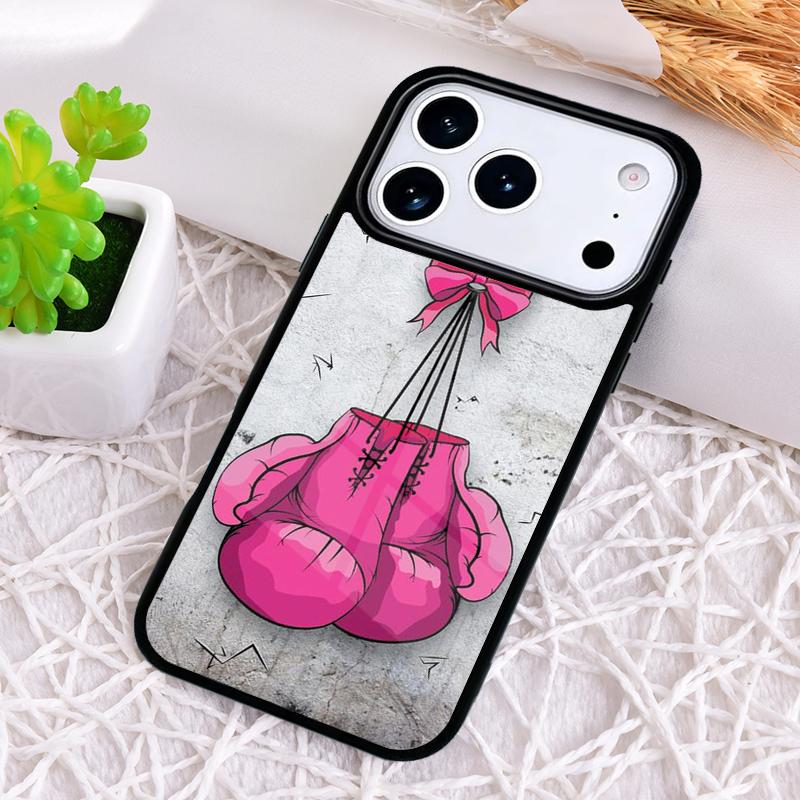 

Чехол для телефона в виде боксерских перчаток для iPhone 17 Air 16 15 11 12 14 13 Pro Max Ударопрочный чехол iPhone 13