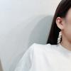 Fashion Design Pearl Cluster Fringed Earrings Hong Kong Style Retro Personality Temperament Ear Hook Internet Celebrity Versatile Earrings Women