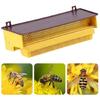 Heavy Duty Beekeeping Pollen Collector Plastic Construction Ventilated Removable Tray Easy Clean Accessory