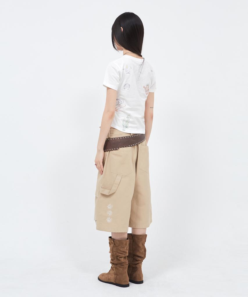 Sekeondeusolteu Pony Archive T-Shirt (White)