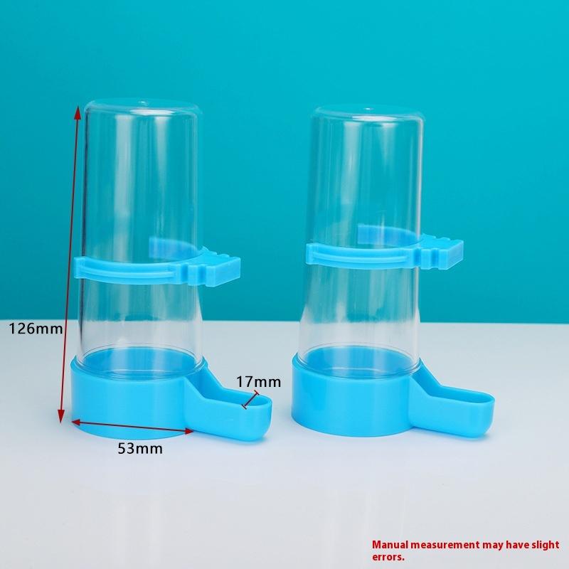 Bird Feeders Waterer Drinker With Clip For Bird Feeders Parrot Cages Water Dispenser Bottles Drinking Bowls Pet Bird Supplies