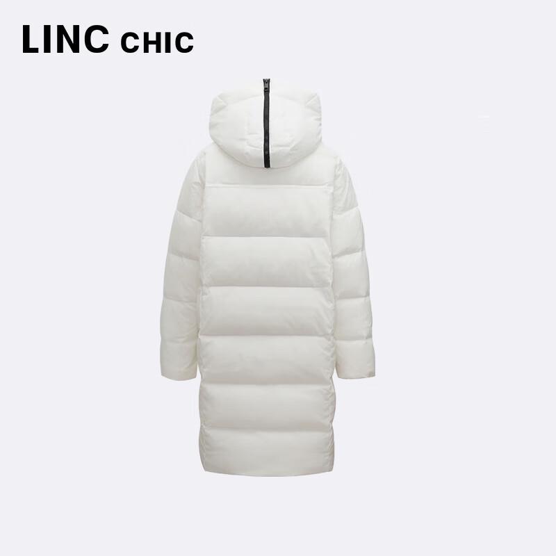 Jinyujie Women's Loose Fit Mid-Length 90% Goose Down Puffer Jacket