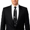 Punk Star Chain Decors Neck Tie for JK Costumes and Everyday Wear Uniform Tie Party Neckwear for Student Formal Event