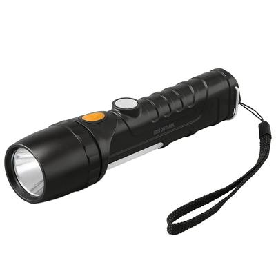 Iris Ohyama LED Handy Light Gray LED Flashlight Flashlight Handy Light Equipped with High Brightness Chip Zoom Adjustment Lightweight Compact Battery