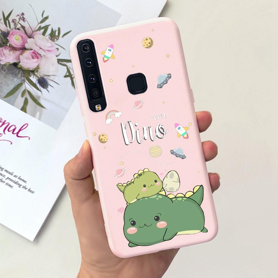 Hülle Für Samsung Galaxy A9 (2018) Niedliche Cartoon-Bonbonfarbene Weiche Silikon-Handyhüllen Für Samsung A9 2018 SM-A920F A9200 Bumper