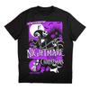 The Nightmare Before Christmas Willkommen in Halloween Town T-Shirt Schwarz Neu Unisex T-Shirt