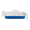 10 Stück Mini Kastenform Backformen mit Deckeln Rechteckige Aluminiumfolie Backbox Kuchenform Muffinförmchen Tassen Backblech Backgeschirr