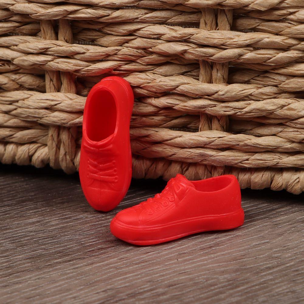 Colorful Foot Length 2.2cm Fashion Doll Shoes High Heels Shoes 1/6 Dolls Boot Accessories