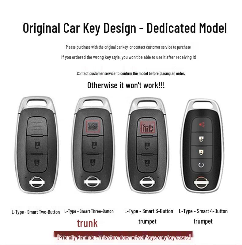 Nissan Altima Sylphy Qashqai Terra Kicks Key Cover - 14th Gen