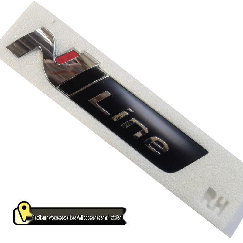 Personalized N Line Car Emblem for Hyundai Tucson Sonata Fiesta