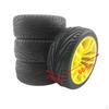 4 Pieces 1/14 RC Wheels Tires Spare 1631 DIY Crawler Buggy