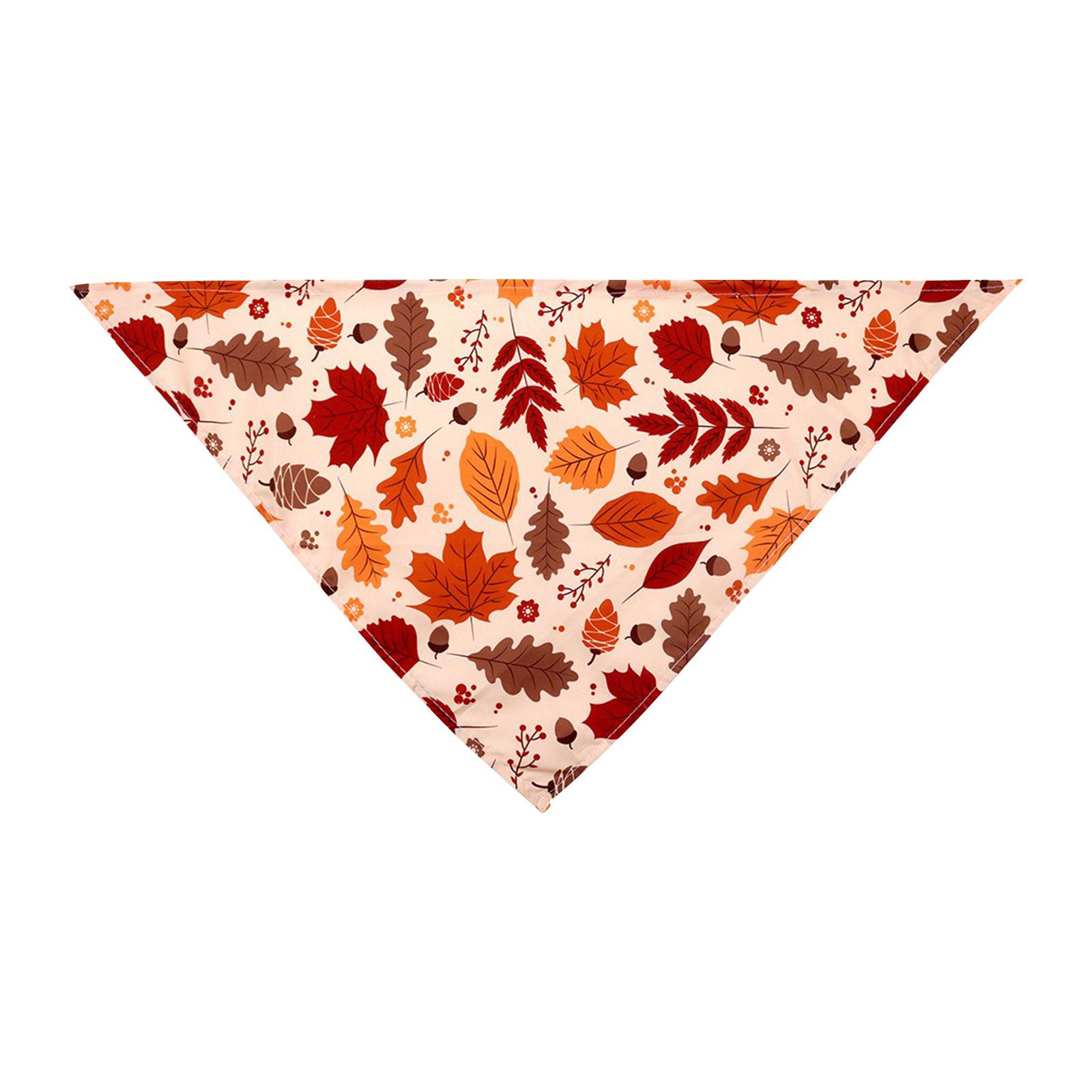 

Одежда для питомцев, Периферийное украшение для кино и телевидения, Треугольный шарф для кошек и собак, Универсальное украшение, Полотенце «Кленовый лист» One Size