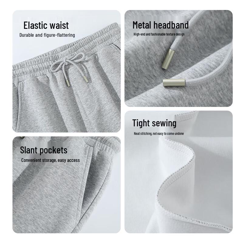 Warrior Men's Drawstring Knit Wide-Leg Sweatpants