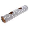 Plush Cat Tunnel Toy Collapsible Scratch Resistant Little Pet Tunnel for Cats Rabbits and Puppies