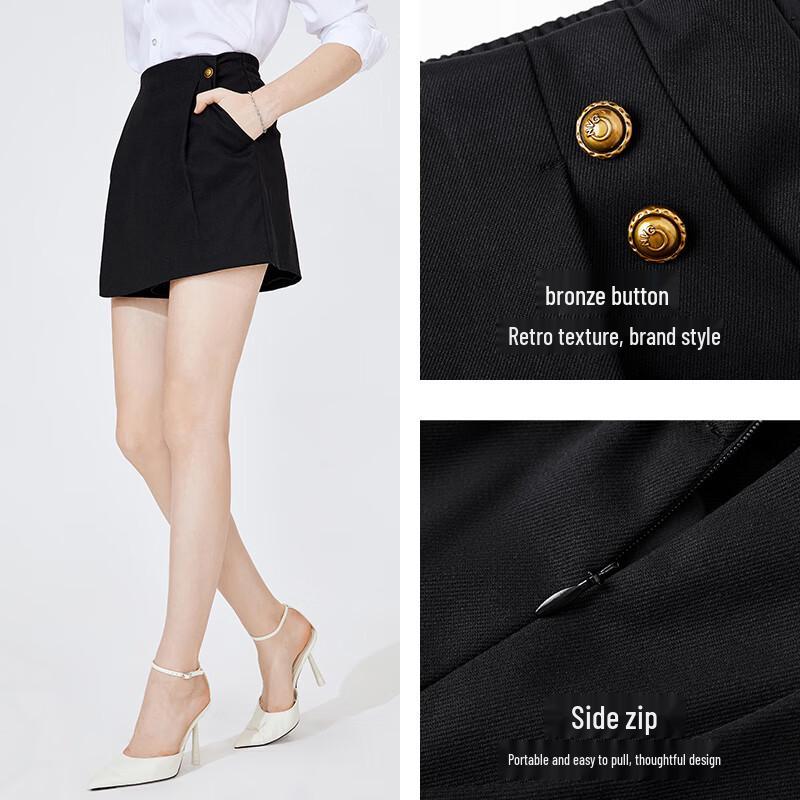 Navigare Women's High-Waist A-Line Skort