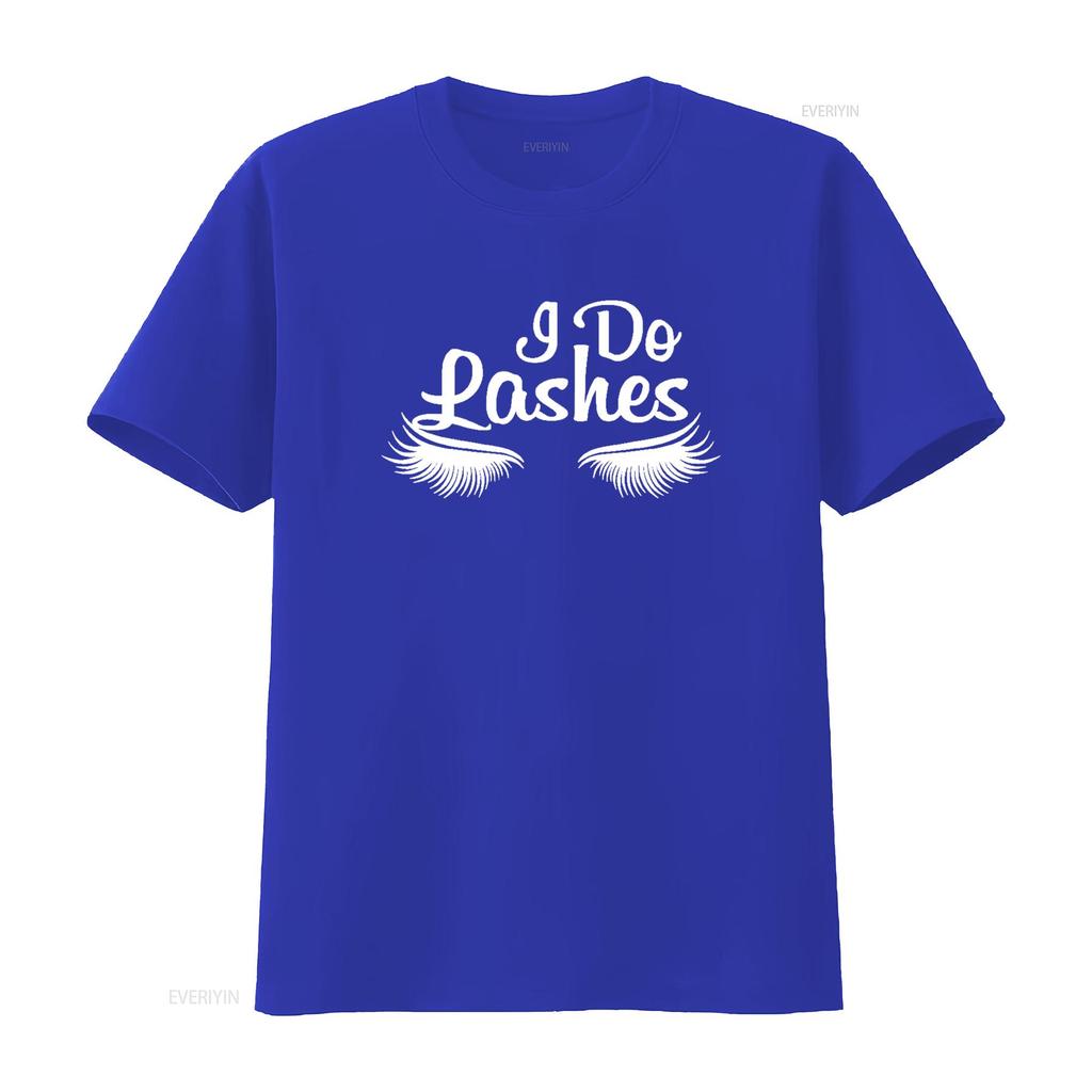 I Do Lashes Makeup Beauty T shirt vintage Washed Soft Casual Breathable streetwear Stylish Top For Everyday Wear Slightly homme