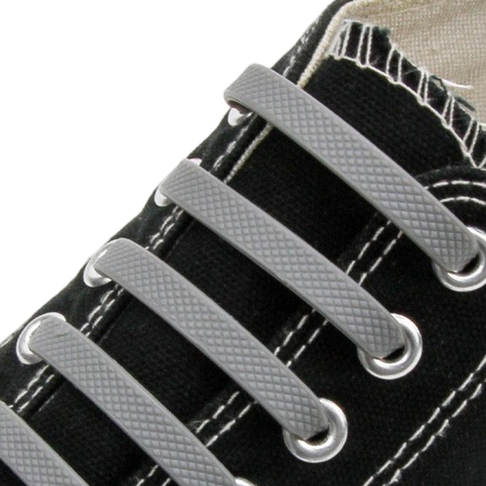 

Взрослые силиконовые шнурки I-образной формы без завязывания, эластичные, креативные One Size