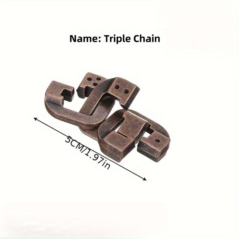 10pcs Adult Classic Metal Puzzle Locks Miniature Ornaments Snake Key Bicycle Lock Etc Each Level Offers Different Challenge 18+