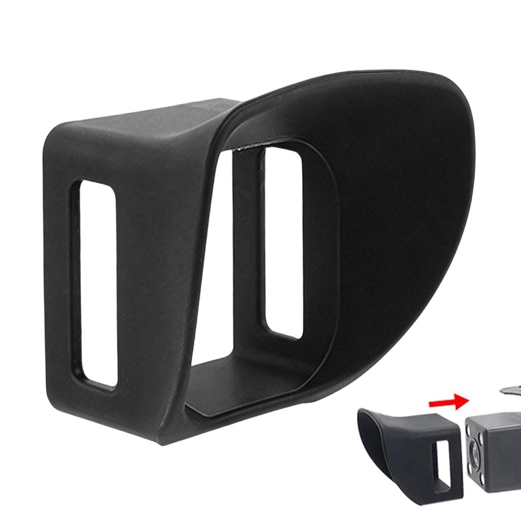 Backup Camera Rain Shield Portable Universal Silicone Guard Car Camera Protective Cover for Driver Truck RV Vehicle Exterior