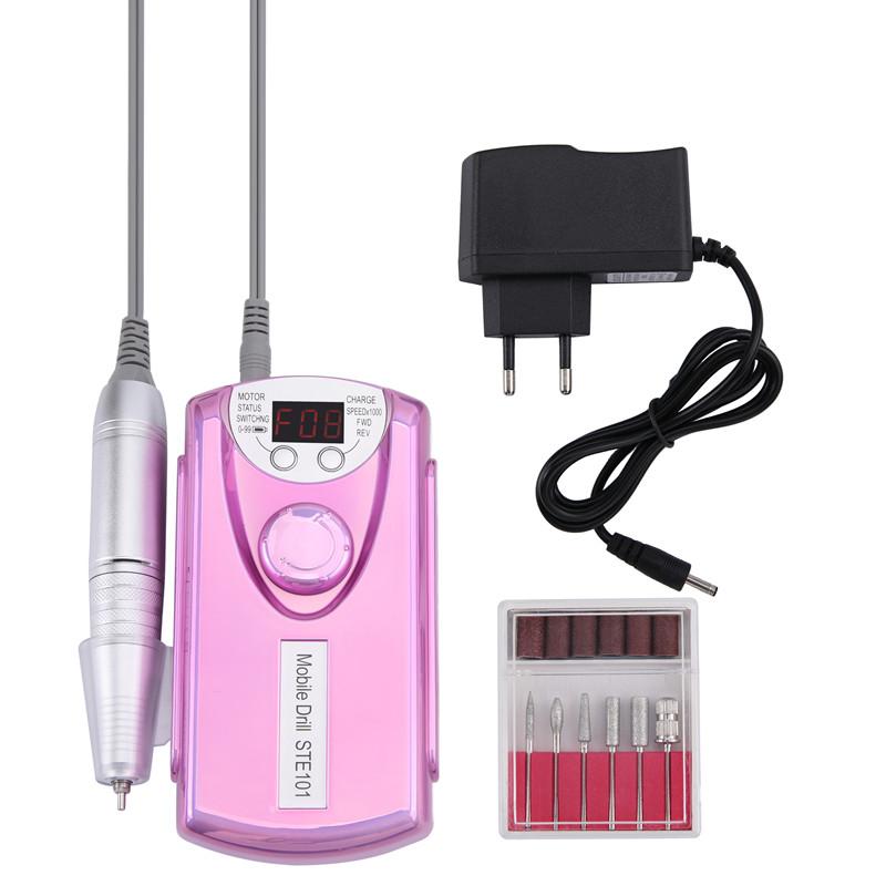 35000RPM Electric Nail Drill Professional Manicure Machine Nails Sander Set Nail Salon Polisher Equipment