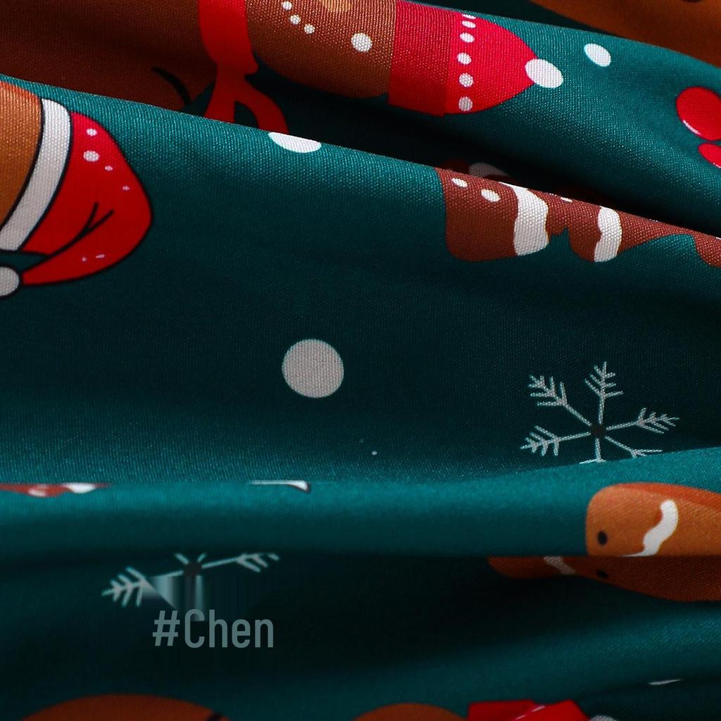 Children's Ribbed Long Sleeve Bow Christmas Dress for Girls