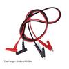 Flexible PVC Wire Banana Plug To Alligators Clip Test Lead for Researcher