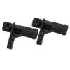 617 CM5G8A504FB 2Pcs Heater Hose Connector Water Inlet Tube Fit for Ford EcoSport Fiesta Focus B-Max C-Max 1.0 GTDI EcoBoost
